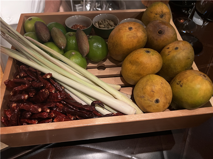 ingredient box for dessert